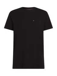 TOMMY HILFIGER T-Shirt 'Essential' schwarz