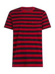 TOMMY HILFIGER T-Shirt 'Essential' rot
