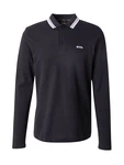 BOSS Poloshirt 'Plisy' navy / hellblau / weiß