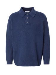 TOPMAN Pullover marineblau