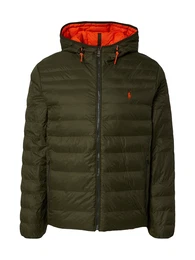 Jacke 'TERRA' oliv / neongrn