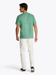TOMMY HILFIGER T-Shirt 'ESSENTIAL' grün