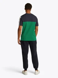 TOMMY HILFIGER T-Shirt navy/grün/rot/weiß