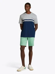 TOMMY HILFIGER T-Shirt navy/grau