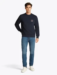 TOMMY HILFIGER Sweatshirt marineblau/rot/weiß