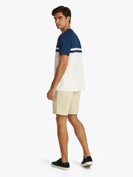 TOMMY HILFIGER T-Shirt blau/weimeliert