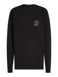 TOMMY HILFIGER Sweatshirt schwarz/weiß