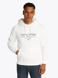 TOMMY HILFIGER Sweatshirt schwarz/weiß