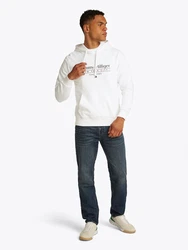 TOMMY HILFIGER Sweatshirt schwarz/weiß