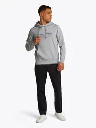 TOMMY HILFIGER Sweatshirt navy / grau / dunkelrot
