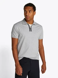 TOMMY HILFIGER Poloshirt 'LIQUID' grau