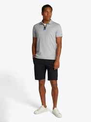 TOMMY HILFIGER Poloshirt 'LIQUID' grau