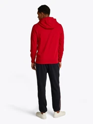 TOMMY HILFIGER Sweatshirt rauchgrau/rot/weiß
