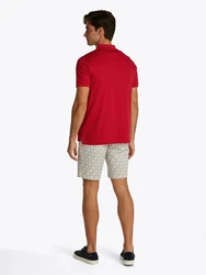 TOMMY HILFIGER Poloshirt 'LIQUID' rot