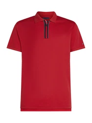 TOMMY HILFIGER Poloshirt 'LIQUID' rot