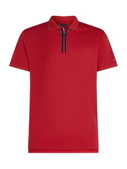 TOMMY HILFIGER Poloshirt 'LIQUID' rot TOMMY HILFIGER Poloshirt 'LIQUID' rot