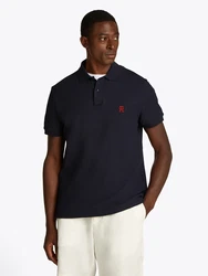 TOMMY HILFIGER Poloshirt marine/rot