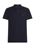 TOMMY HILFIGER Poloshirt marine/rot