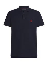 TOMMY HILFIGER Poloshirt marine/rot