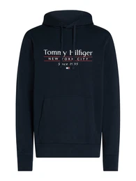 Sweatshirt marine / rot / wei