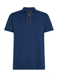 TOMMY HILFIGER Poloshirt 'LIQUID' marineblau