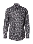 SELECTED HOMME Hemd 'SLHPERFORMANCE' schwarz/weiß
