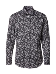 SELECTED HOMME Hemd 'SLHPERFORMANCE' schwarz/weiß