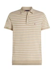 Tommy Hilfiger Poloshirt Pullover ESSENTIAL beige/weiß