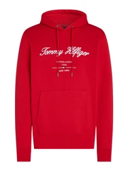 TOMMY HILFIGER Sweatshirt rot/weiß