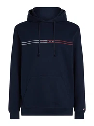 Sweatshirt navy / rot / wei