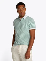 Tommy Hilfiger Poloshirt 1985 REGULAR POLO grün/weiß