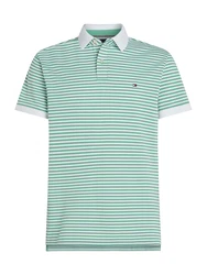 Tommy Hilfiger Poloshirt 1985 REGULAR POLO grün/weiß
