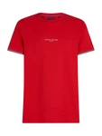 TOMMY HILFIGER T-Shirt dunkelblau/knallrot/weiß