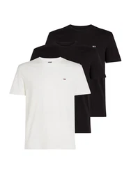 Tommy Jeans T-Shirt schwarz/weiß