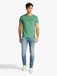 TOMMY HILFIGER T-Shirt navy/grün