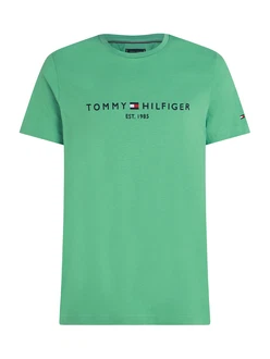 TOMMY HILFIGER T-Shirt navy/grün