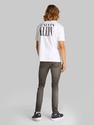 Calvin Klein Jeans T-Shirt hellrot/schwarz/weiß