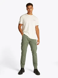Tommy Jeans Hose 'AUSTIN' oliv