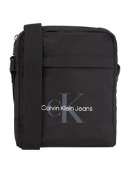 Calvin Klein Jeans Umhängetasche 'ESSENTIALS' opal/schwarz/weiß