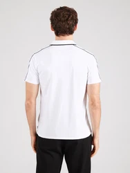 GUESS Poloshirt QUATTRO schwarz/weiß