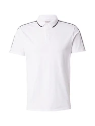 GUESS Poloshirt QUATTRO schwarz/weiß