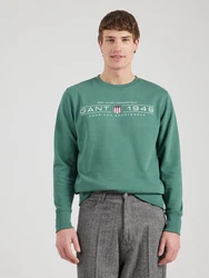 GANT Sweatshirt marine/grn/dunkelrot/offwhite