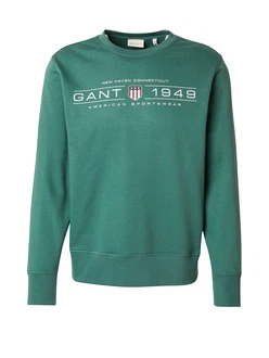 GANT Sweatshirt marine/grn/dunkelrot/offwhite