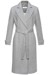 Přechodný kabát světle šedá