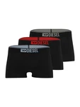 Diesel Boxer Herren Boxershorts 3 Pack UMBX-DAMIENTHREEPACK Schwarz/Blau/Rot