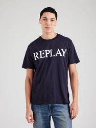 Replay T-Shirt mit Logo-Frontprint Dunkelblau/Dunkelblau/Dunkelblau/Dunkelblau/Dunkelblau/Dunkelblau/Dunkelblau/Dunkelblau/Dunkelblau/Dunkelblau/Dunkelblau/Dunkelblau/Dunkelblau/Dunkelblau