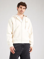Carhartt WIP Sweatjacke American Script hellbeige
