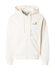 Carhartt WIP Sweatjacke American Script hellbeige