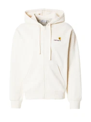 Carhartt WIP Sweatjacke American Script hellbeige