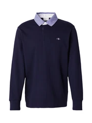 Gant Langarm-Poloshirt REG CHAMBRAY HEAVY RUGGER 